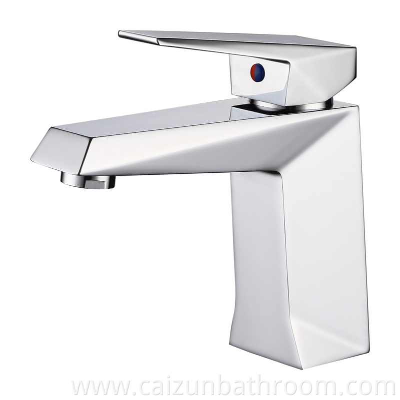 Silver Home Basin Faucet